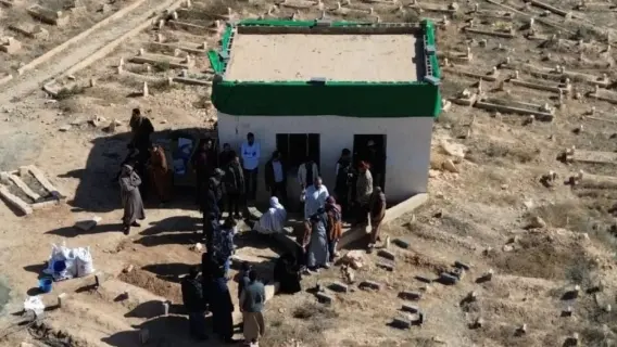 قبر سيف الإسلام في بني وليد