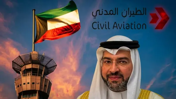 رئيس الطيران المدني الشيخ حمود المبارك يعلن إعادة فتح أجواء مطار الكويت الدولي اعتباراً من اليوم