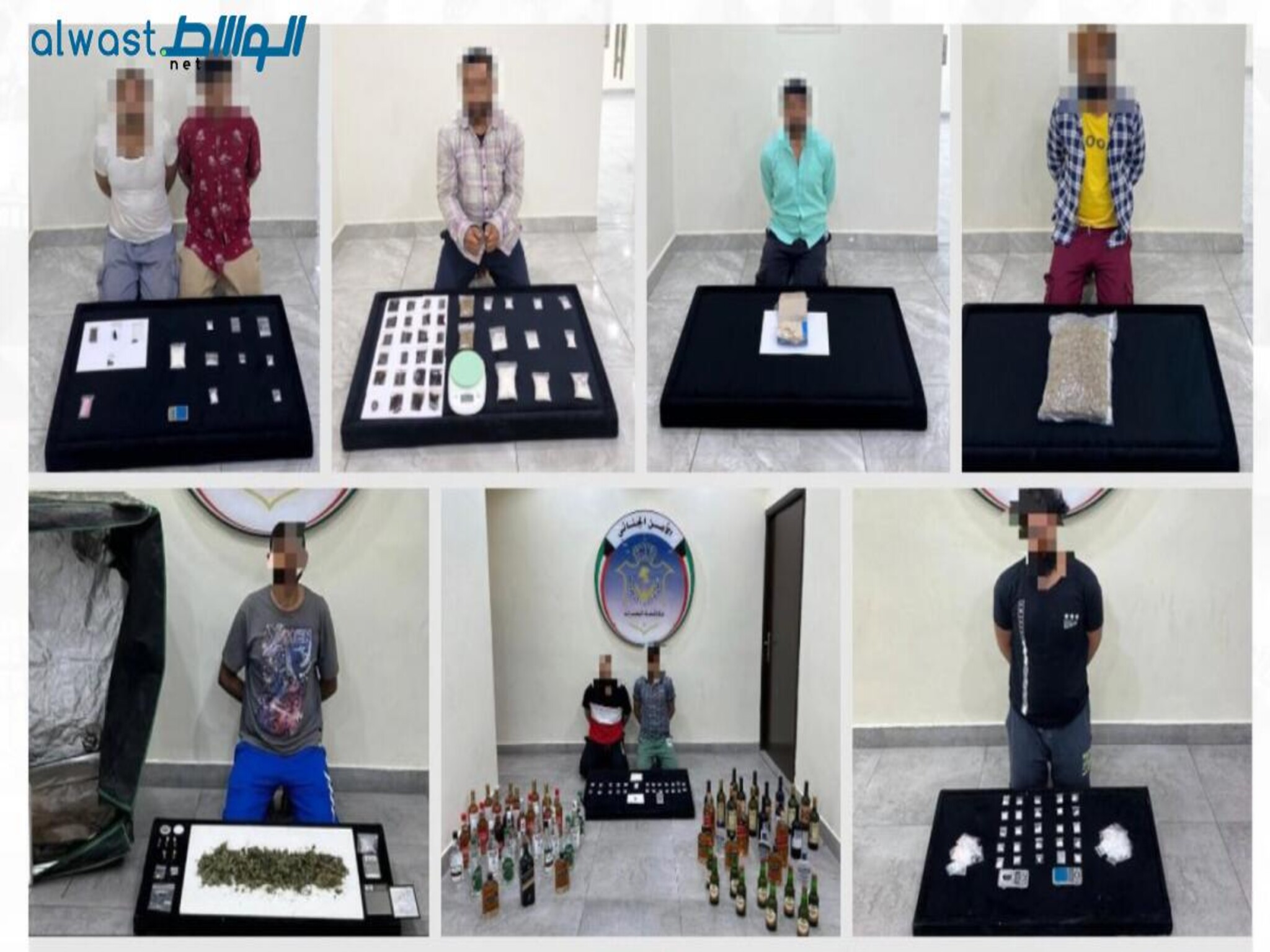 Kuwaiti authority seized Over 500 psychotropic pills, 6kg drugs 