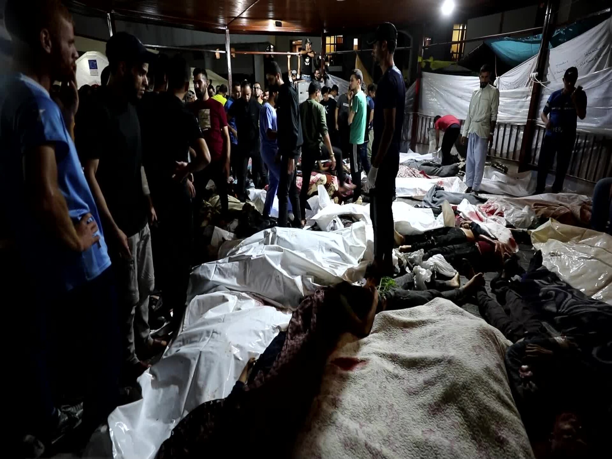 مجزرة مستشفى المعمداني في غزة...إدانات دولية وعربية للقصف الإسرائيلي