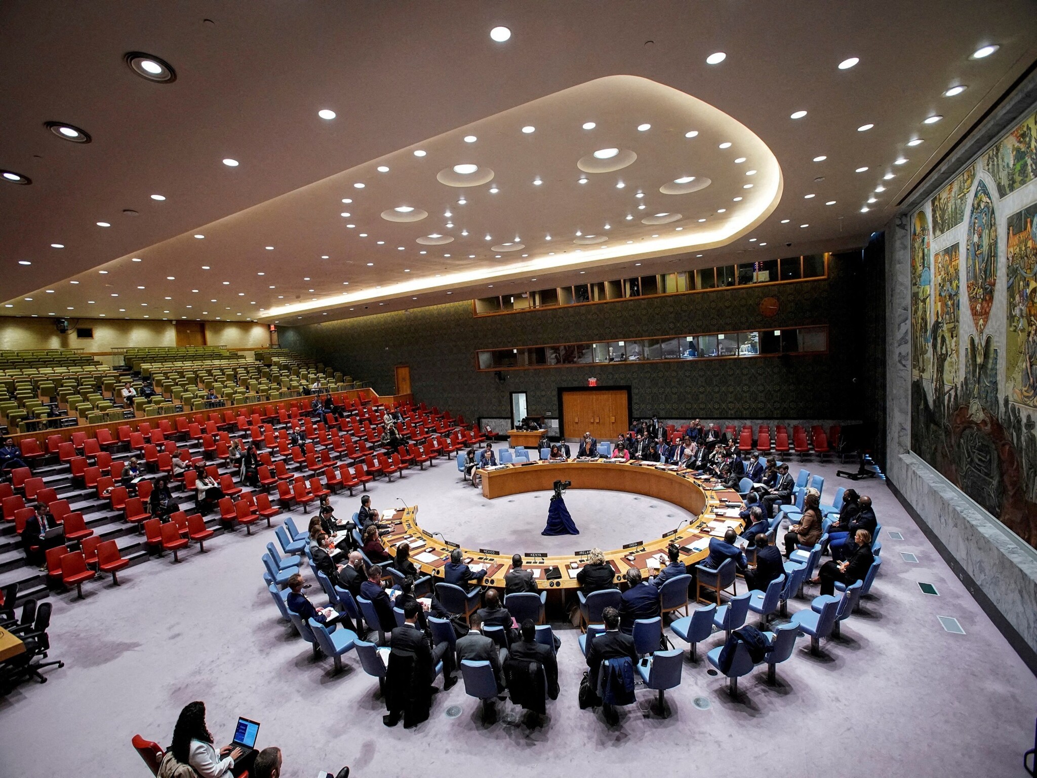 الولايات المتحدة تقترح مشروع قرار بمجلس الأمن الدولي بخصوص غزة