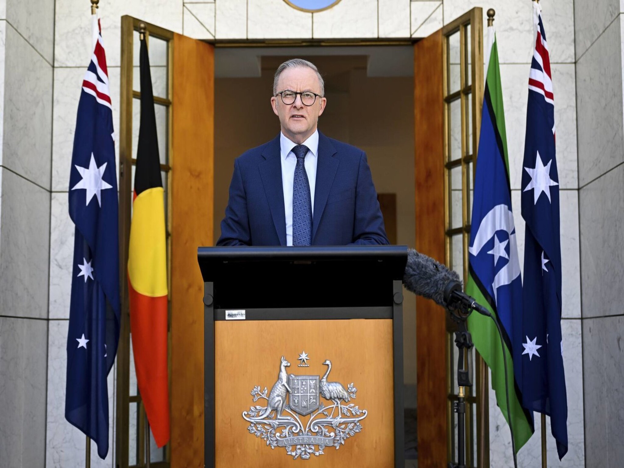 الرئيس الأمريكي يستقبل رئيس وزراء أستراليا في زيارة دولة