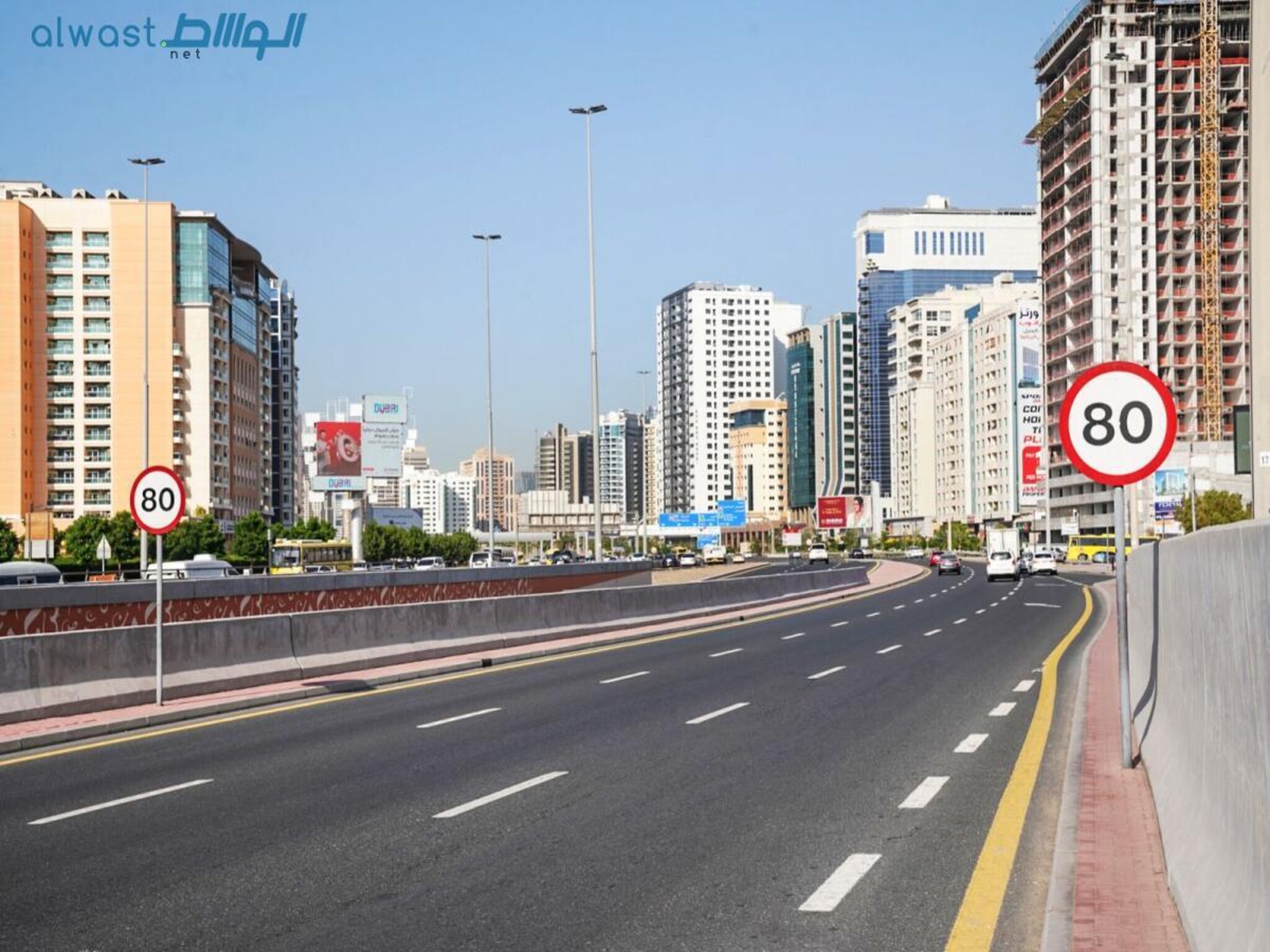 Dubai RTA sets reduced speed limit for traffic safety