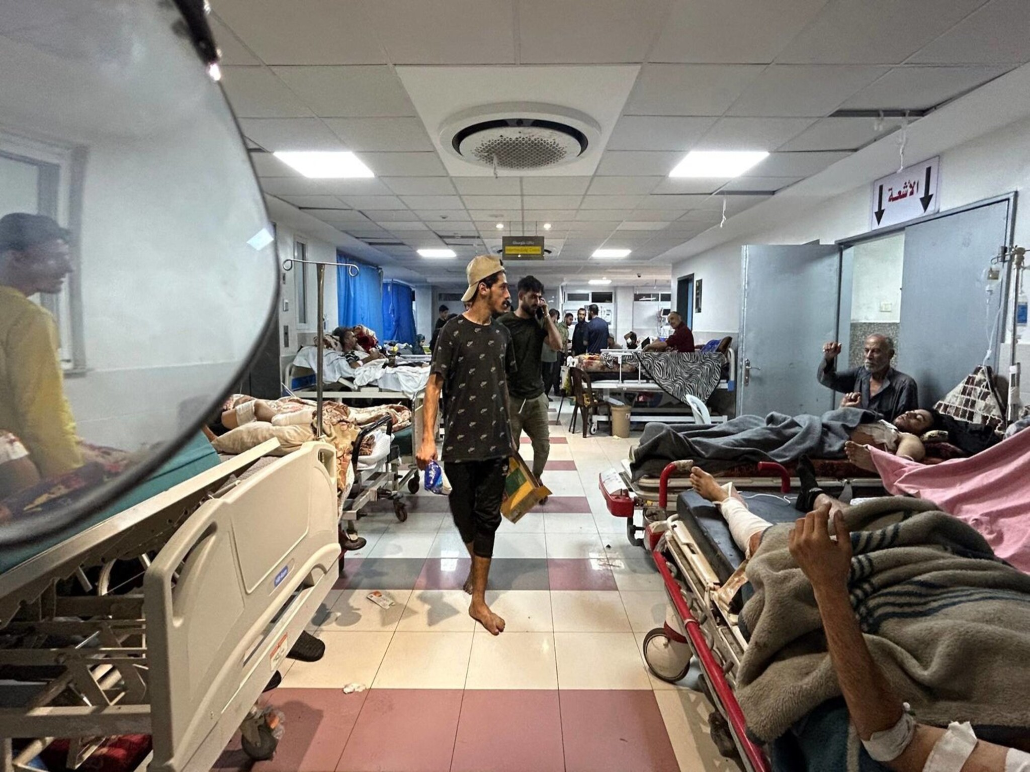 مستشفى الشفاء بقطاع غزة...مقبرة جماعية وكل دقيقة حالة وفاة