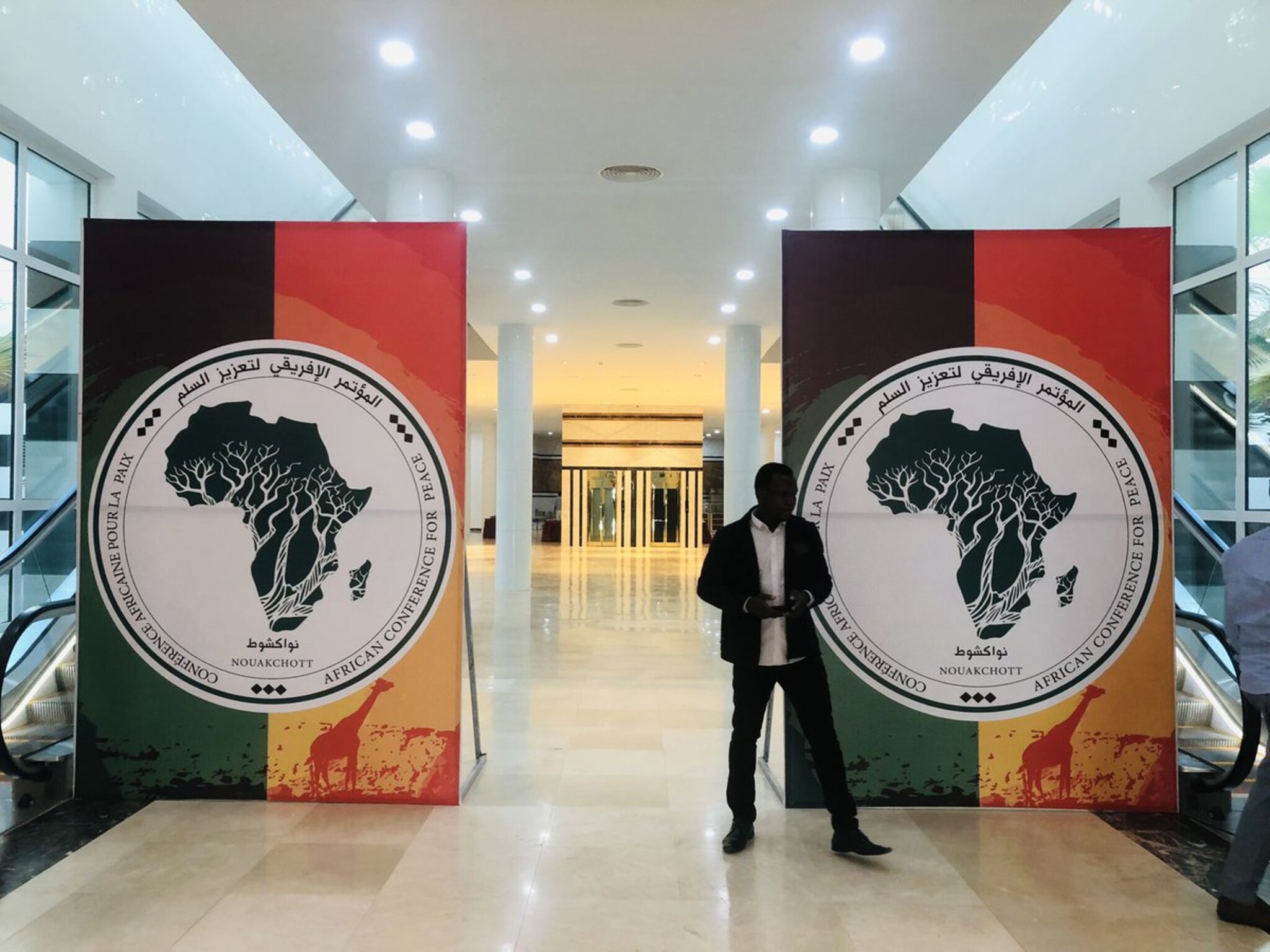 إنطلاق المؤتمر الإفريقي لتعزيز السلم في العاصمة الموريتانية (نواكشوط يناير2024)