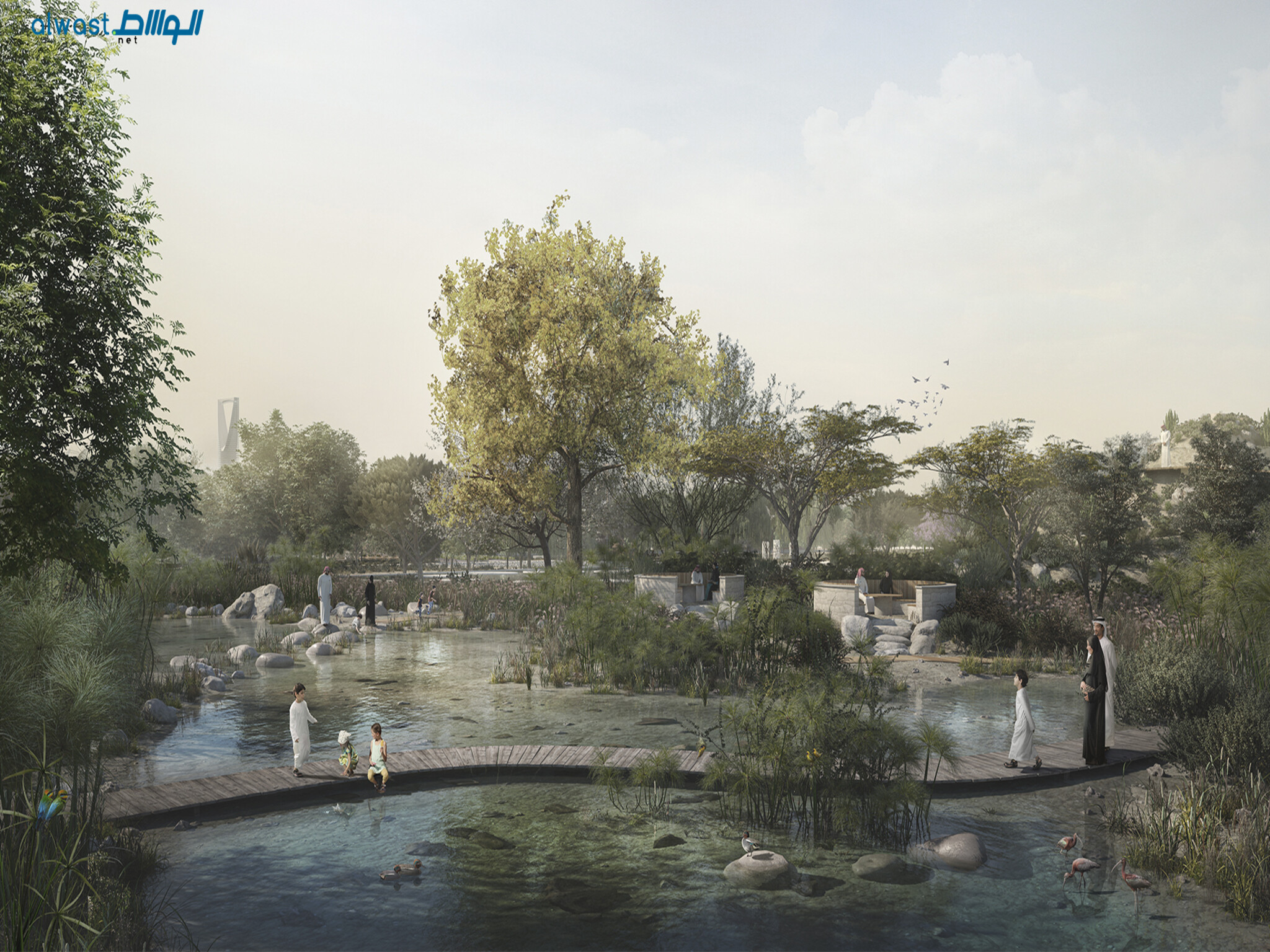 Saudi Arabia: RCRC Launches Construction of Al-Uruba Park in Riyadh