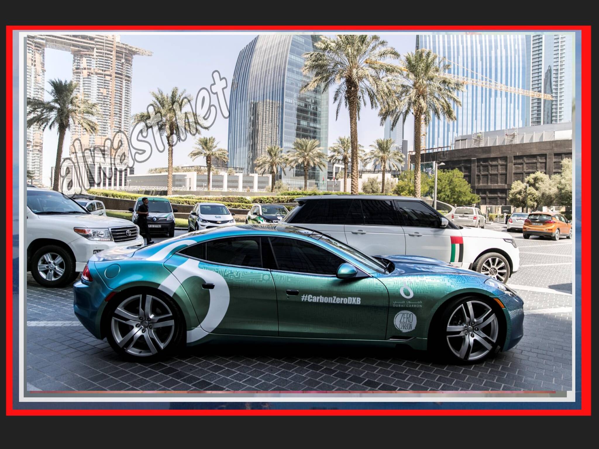 Dubai announces parking lots that include charging for electric cars