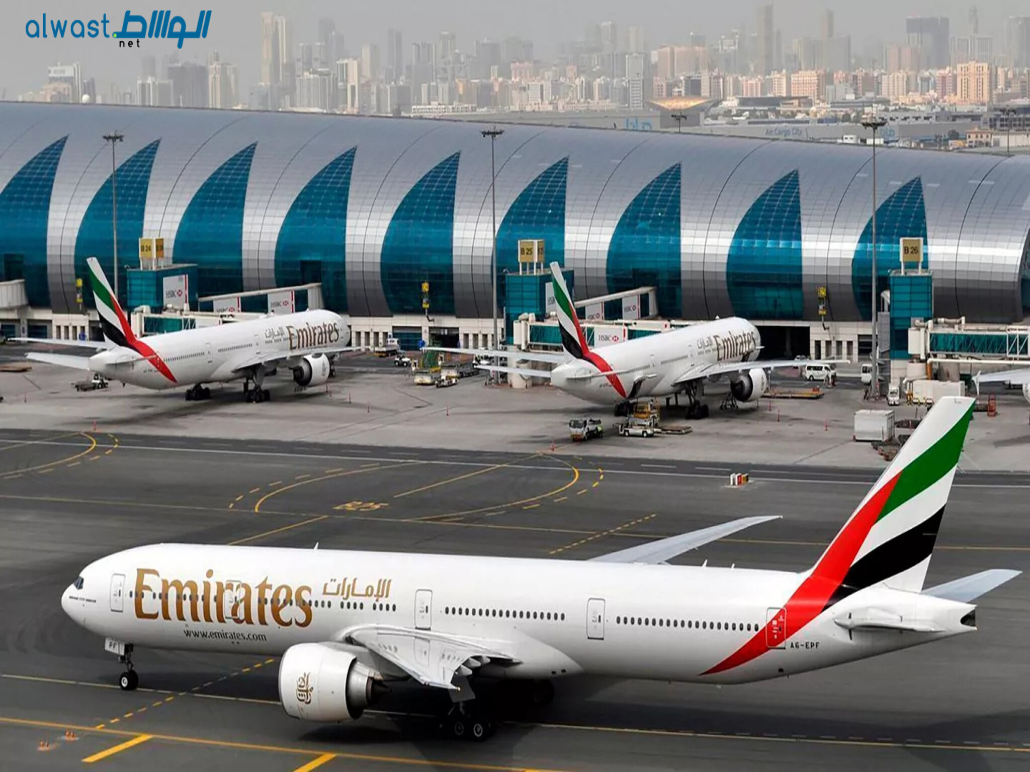 Emirates announces the usage of green fuel for Dubai flights from London Airport