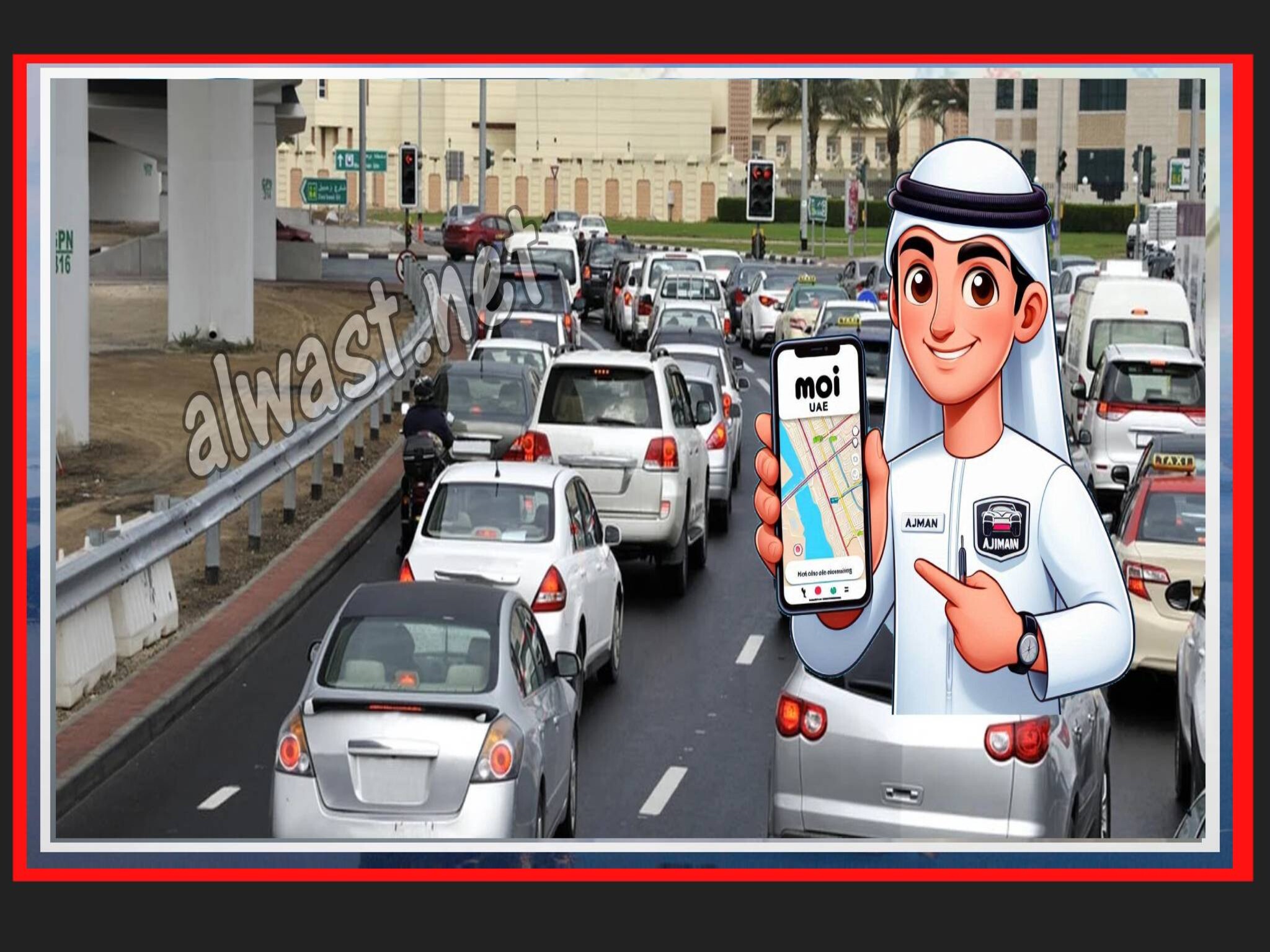 How to inquire and pay traffic fines in Ajman 2024