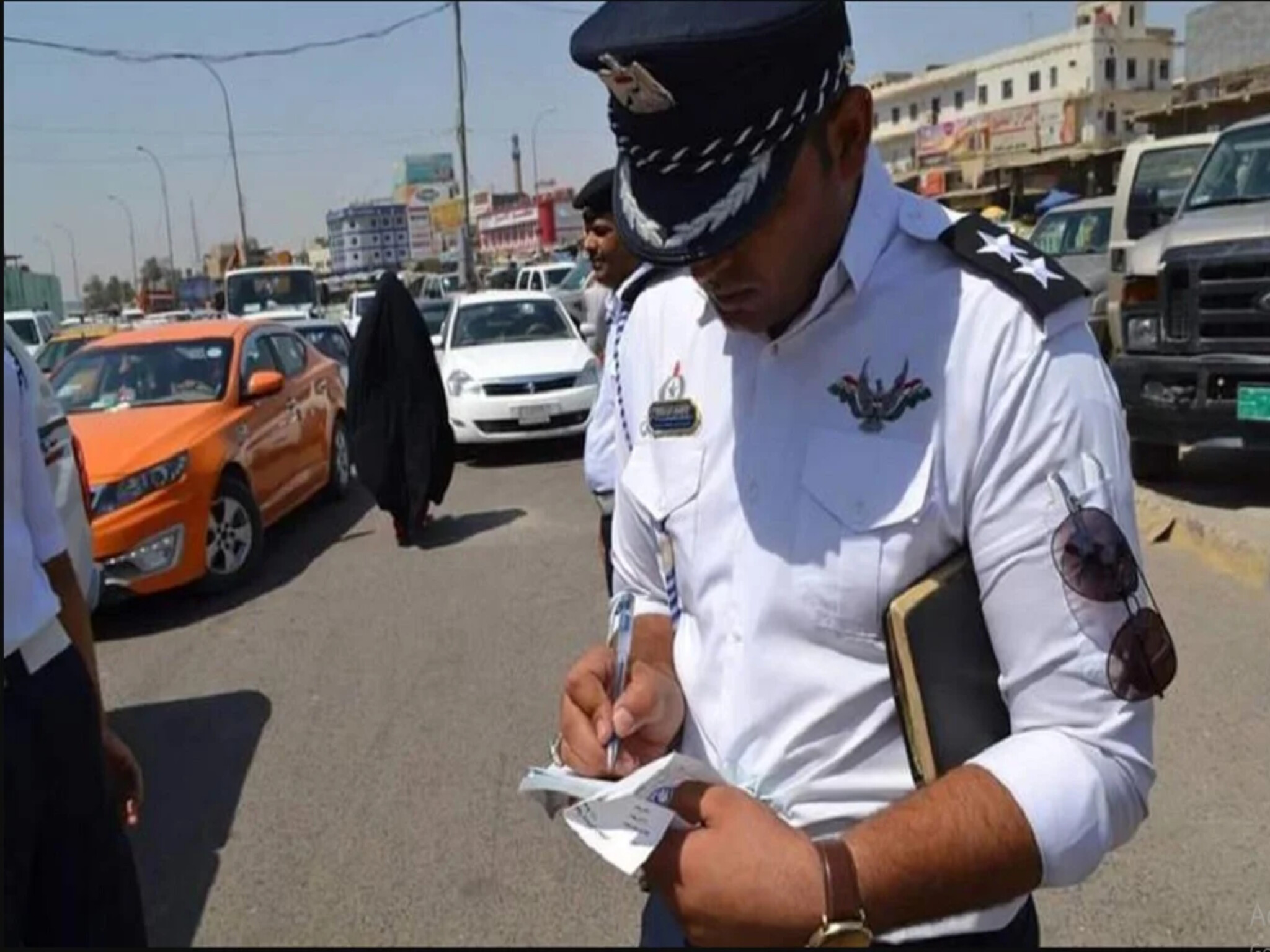 كيفية الاستعلام عن سداد وغرامات إدارة المرور العراقية 2024