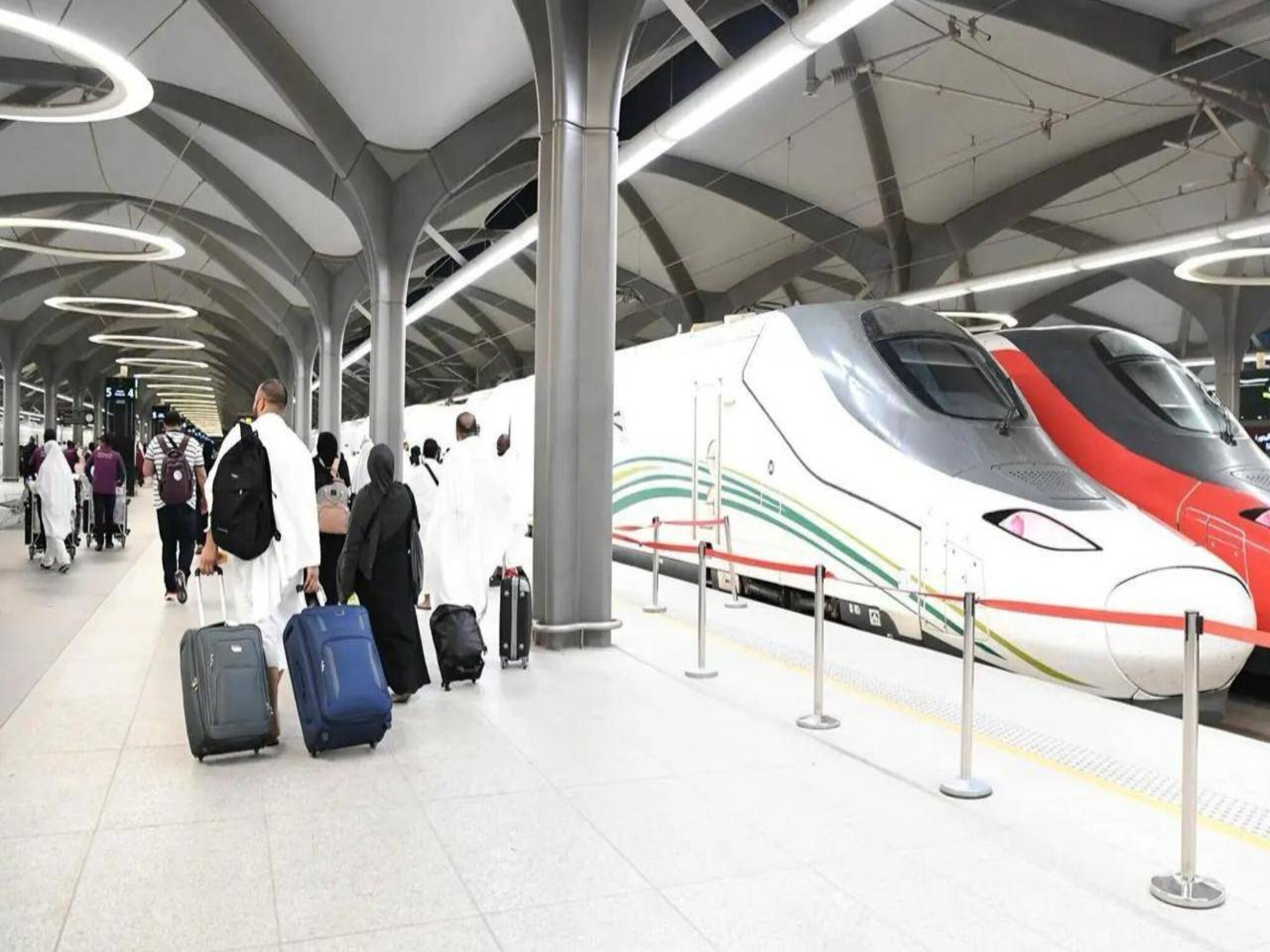 المملكة السعودية تعلن زيادة عدد رحلات قطار الحرمين السريع لإستقبال ضيوف الرحمن