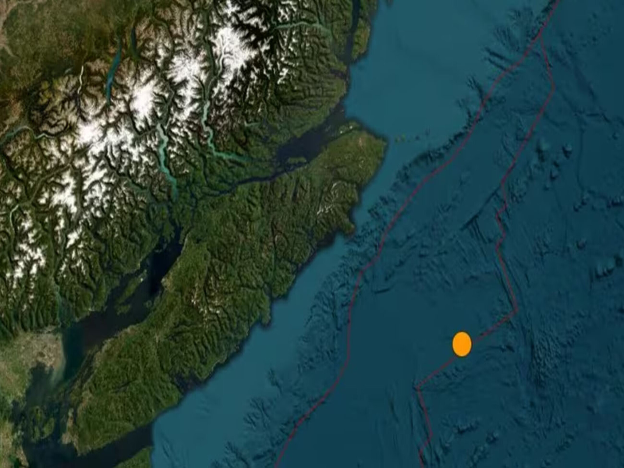 Canada: A 4.2 magnitude earthquake off Vancouver Island