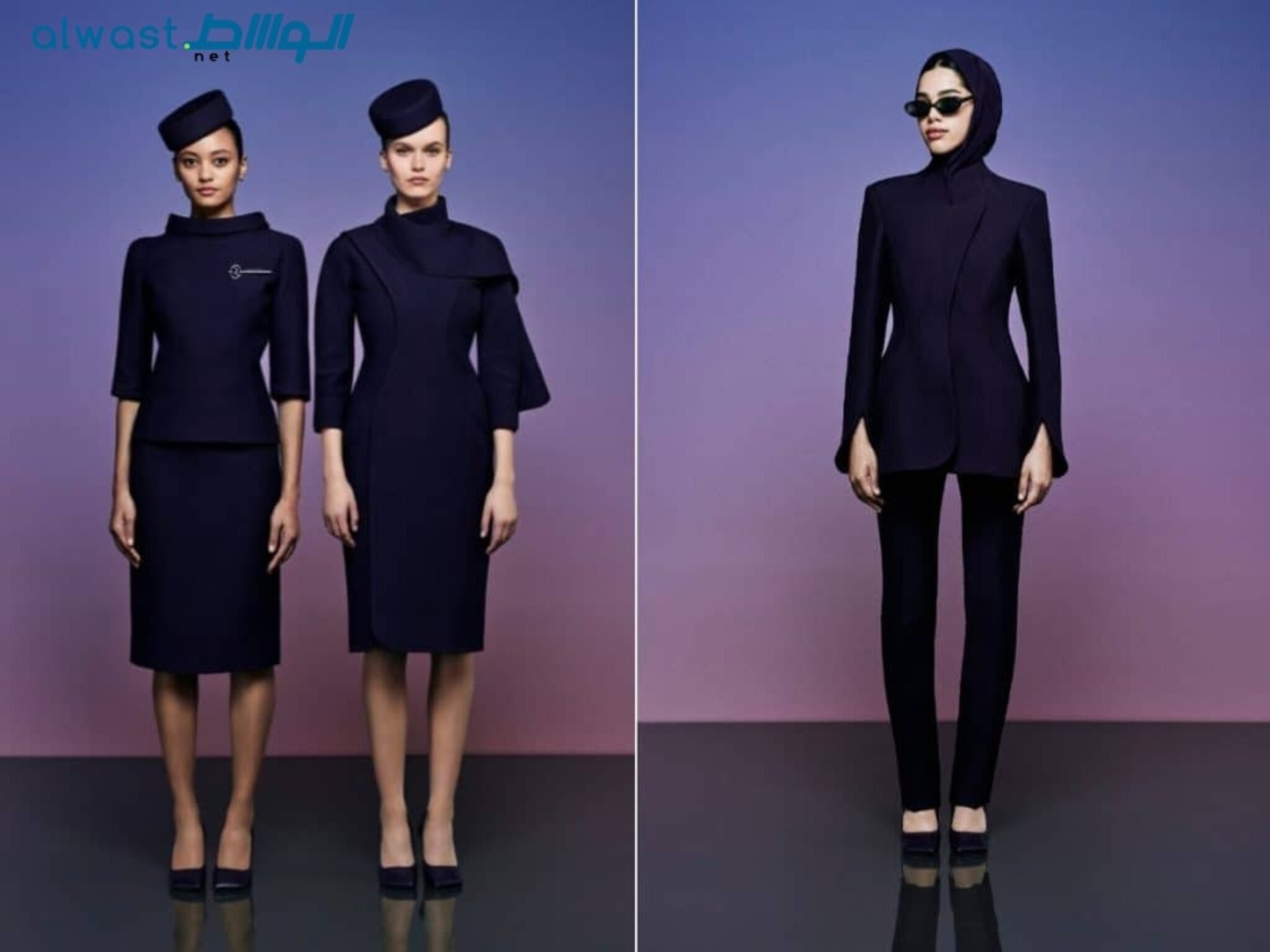 Saudi Arabia: Riyadh Air reveals new cabin crew uniforms at Paris fashion event