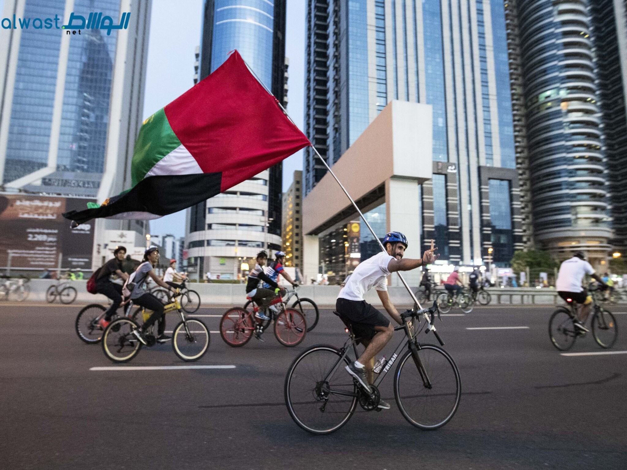 UAE residents beat the traffic by cycling to work every day 